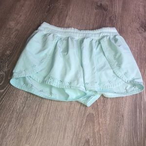 Lululemon blue shorts